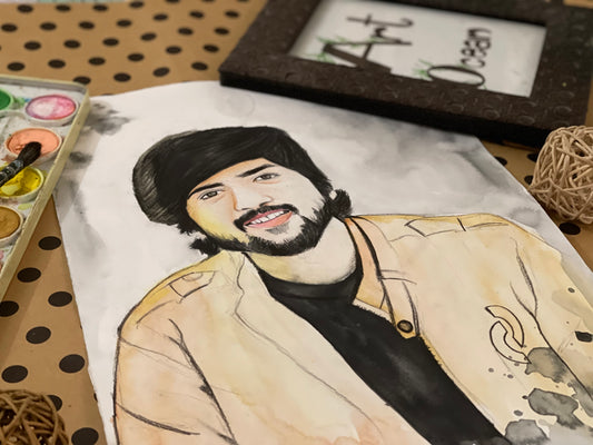 Watercolor portrait