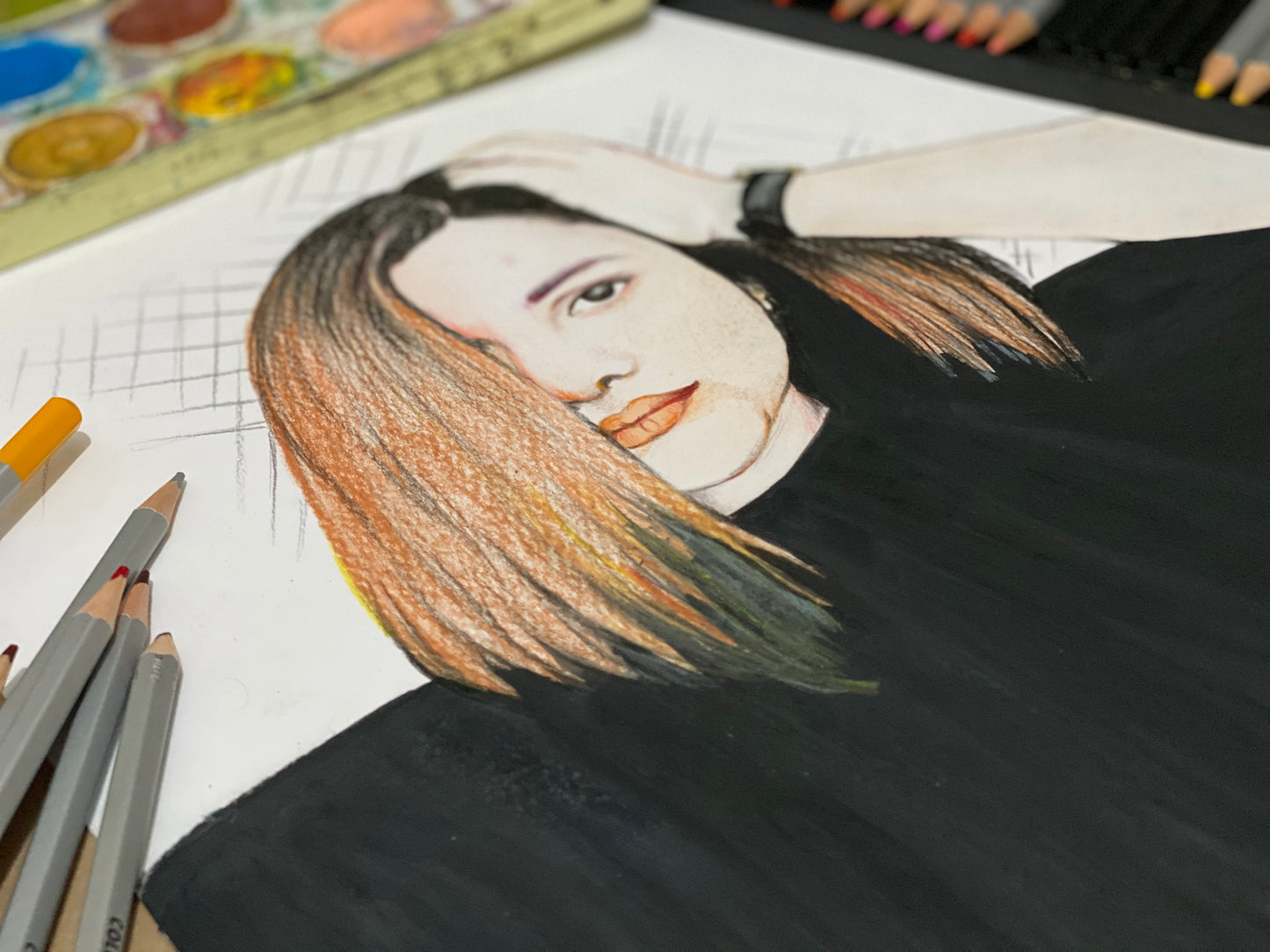 Watercolor portrait