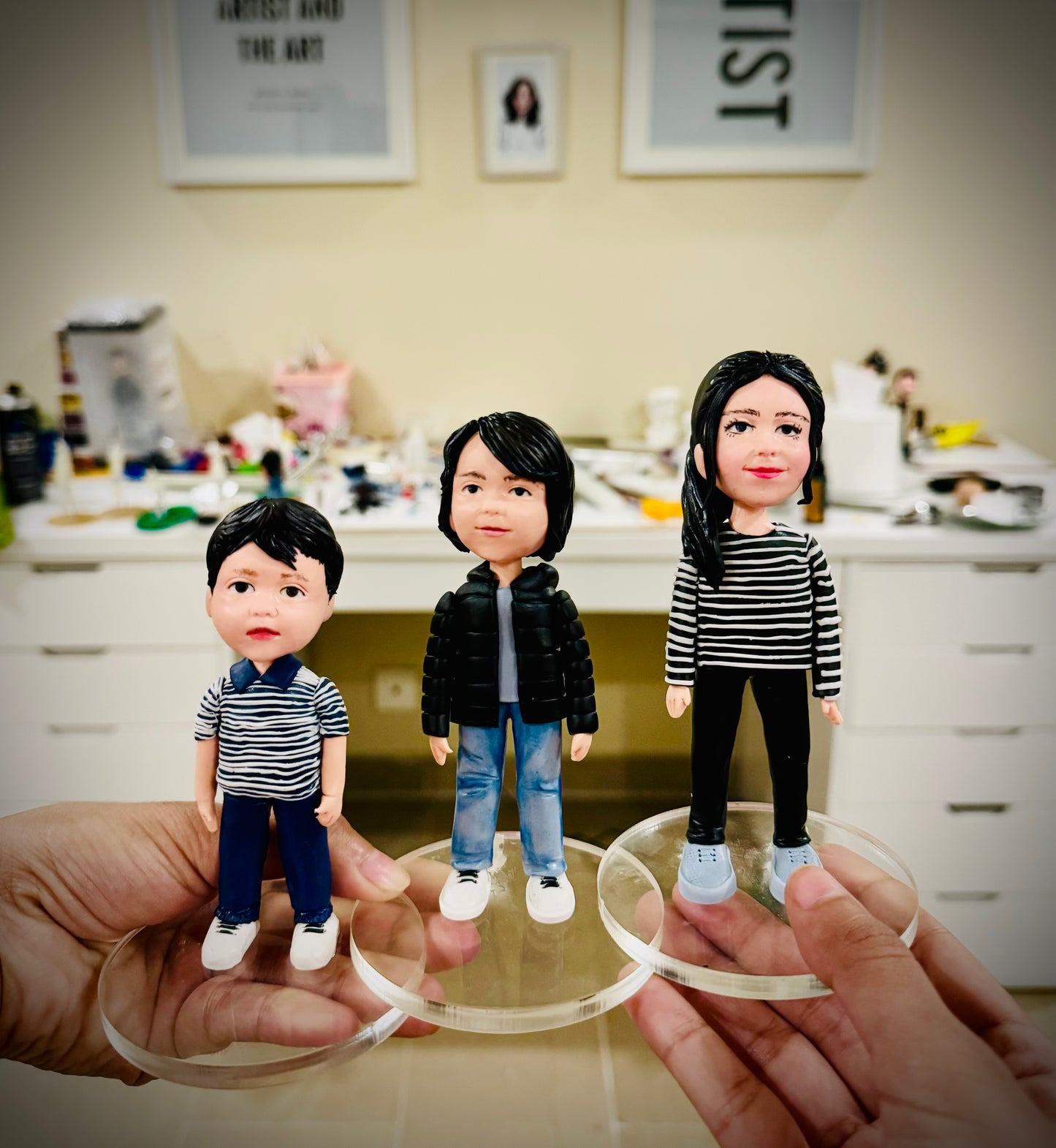 Family of three