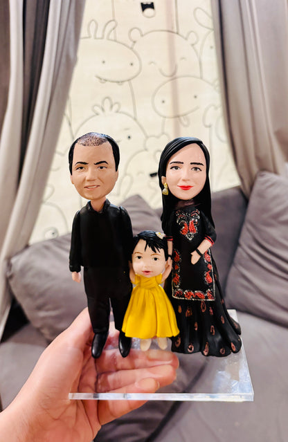 Family of three